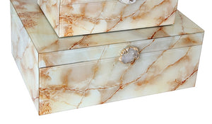 Bild in Slideshow öffnen, Box - glass marble

